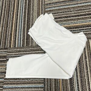 Fabletics PowerHold White Leggings Classic Design